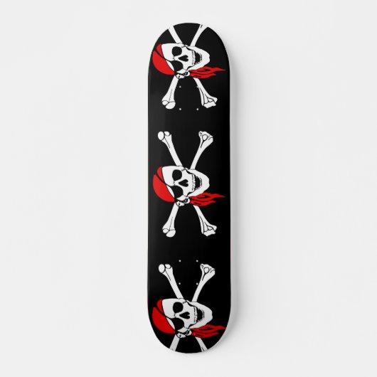 Cool Pirate Persoonlijk Skateboard (Voorkant)