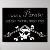 Cool Pirate Poster (Voorkant)