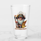 Cool Pirate schatzoeker Glas (Achterkant)