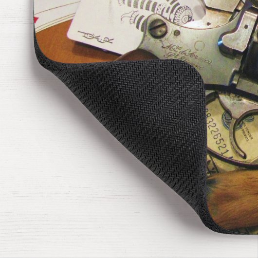 Cool pistool mousepad muismat (Hoek)