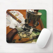 Cool pistool mousepad muismat (Met muis)