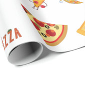 Cool Pizza Slices Pizza Lovers Cadeaupapier (Rol Hoek)