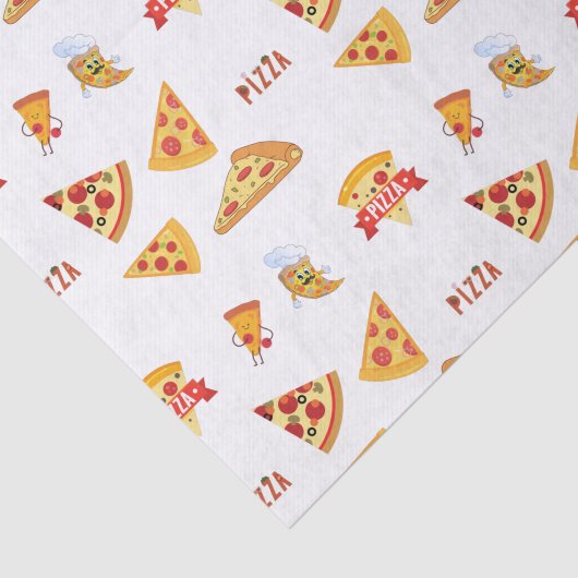 Cool Pizza Slices Pizza Lovers Tissuepapier (Detail)