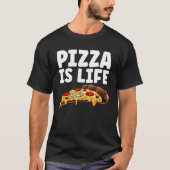 Cool Pizza Voor Mannen Vrouwen Hawaïaanse Pizza Lo T-shirt (Voorkant)