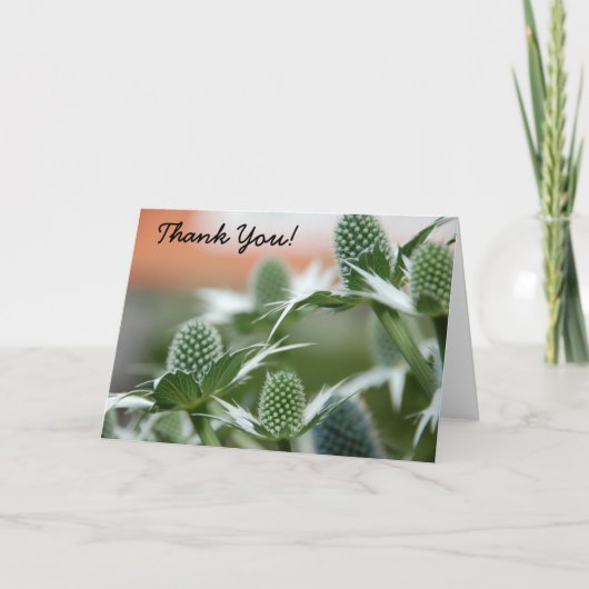 Cool Plant Bedankt Card (Voorkant)