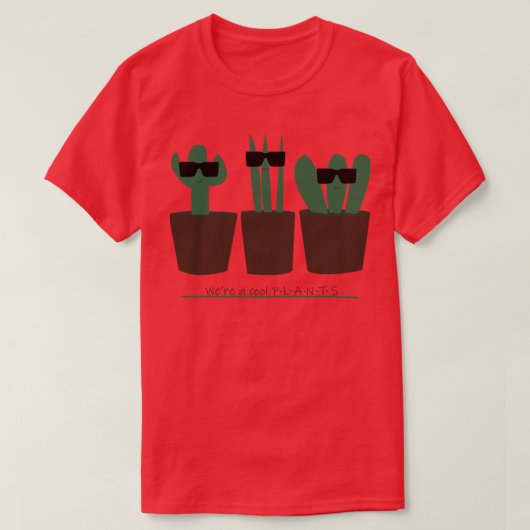Cool plant Cactus dle T-shirt (Design voorkant)