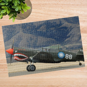 Cool Plezier Vliegtuig Foto Piloot Familie Luchtva Legpuzzel