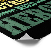 Cool Plumber Costume For Men Women Plumbing Tool P Poster (Hoek)