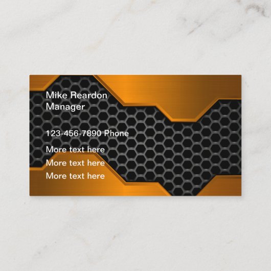 Cool Plumbing Service Visitekaartje (Achterkant)