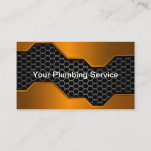 Cool Plumbing Service Visitekaartje