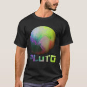 Cool Pluto Dwarf Planet Kuiper Belt Astronomy T-shirt (Voorkant)