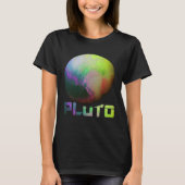 Cool Pluto Dwarf Planet Kuiper Belt Astronomy T-shirt (Voorkant)