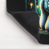 Cool Poedel Hond Skelet Halloween Hond Mam Pap Chr Muismat (Hoek)