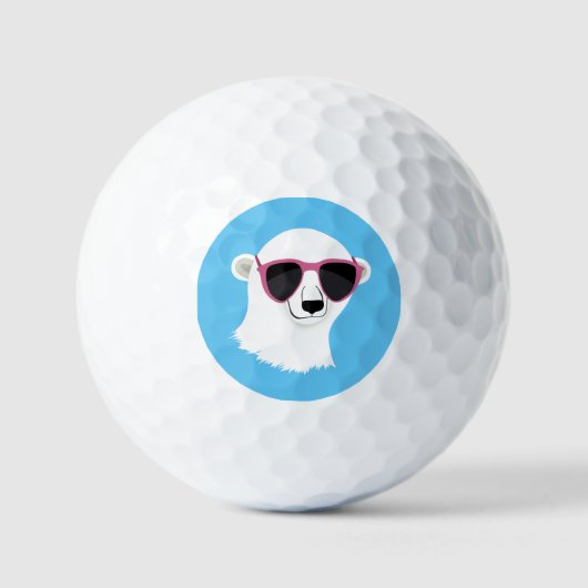 Cool Polar Beer Golfballen (Voorkant)