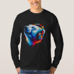 Cool Polar Beer Hoofdtelefoon Muziek Art Christmas T-shirt<br><div class="desc">Cool Polar Beer Hoofdtelefoon Muziek Kunst Kerstdag</div>