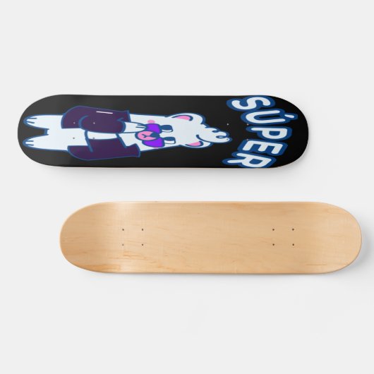 Cool Polar Beer Persoonlijk Skateboard (Horizontaal)
