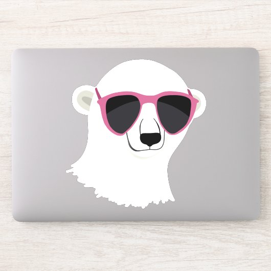 Cool Polar Beer Sticker (Computer)
