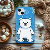 Cool Polar Beer Vibes - Gezellige wintercharme Case-Mate iPhone Case