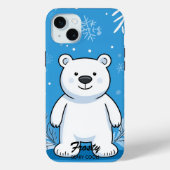 Cool Polar Beer Vibes - Gezellige wintercharme Case-Mate iPhone Case (Achterkant)