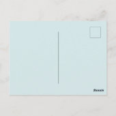 Cool Politie bedankt  Briefkaart (Achterkant)