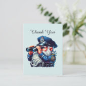 Cool Politie bedankt Briefkaart (Staand voorkant)