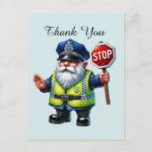 Cool Politie bedankt Briefkaart (Voorkant)