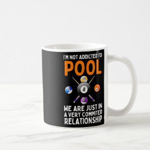 Cool Pool Art Voor Mannen Vrouwen Jongens Biljart  Koffiemok