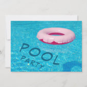 Cool Pool Party Kaart (Voorkant)