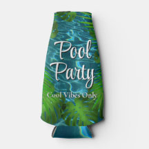 Cool Pool Party vibes palmbladeren