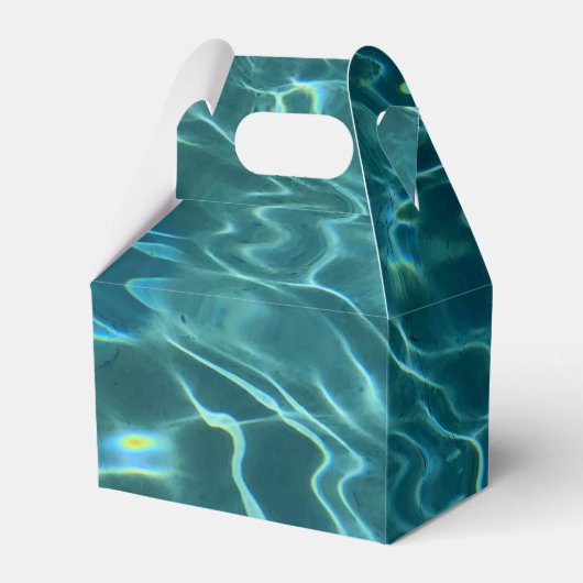 Cool Pool Party vibes water Bedankdoosjes (Achterkant)