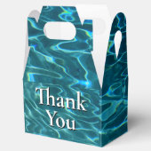 Cool Pool Party vibes water Bedankdoosjes (Geopend)