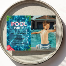 Cool Pool Party | Zwemmen Verjaardag Foto