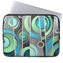 Cool Pop Art Abstract geometrisch patroon Laptop Sleeve