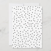 Cool Pop Art Rainbow Elke Age Birthday Uitnodiging (Achterkant)