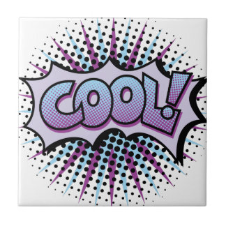 Cool Pop Art Tegeltje