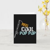 Cool Pop Pop poppop cadeau van kleindochter grands Kaart (Gele Bloem)