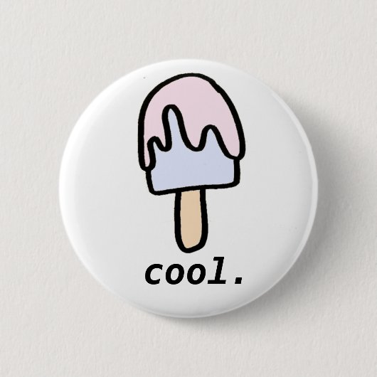 cool. Populaire Button (Voorkant)
