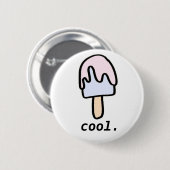 cool. Populaire Button (Voorkant /achterkant)