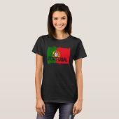 Cool Portugal Flag T-shirt (Voorkant volledig)