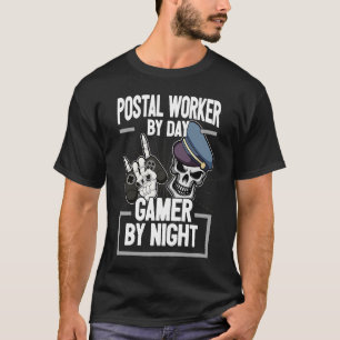 Cool Postman Gezegde Postman I Gaming Console Zock T-shirt