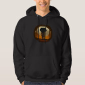 Cool prehistoric Elephant Hoodie (Voorkant)