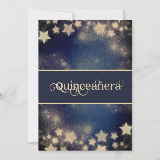 Cool prinses hemelse jurk maan sterren kaart (Achterkant)