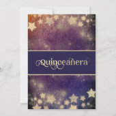 Cool prinses hemelse jurk maan sterren kaart (Achterkant)