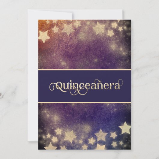 Cool prinses hemelse jurk maan sterren kaart (Achterkant)