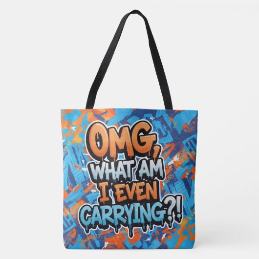 Cool Print van Natasha Us Tote Bag (Voorkant)