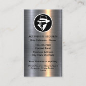Cool Private Security Services Visitekaartje (Voorkant)