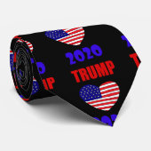 Cool Pro Donald Trump 2020 voor President Stropdas (Opgerold)