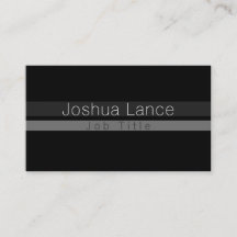 Cool Professional Grijs en Zwart Strepen