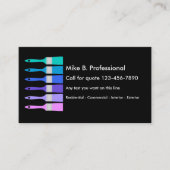 Cool Professional House Painter Visitekaartje (Voorkant)