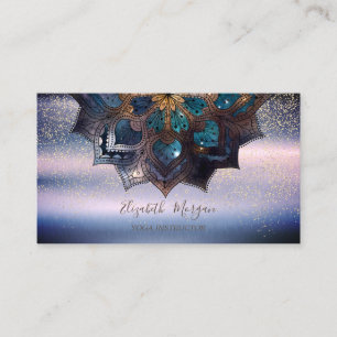 Cool Professionele Elegante Mandala, Confetti Yoga Visitekaartje